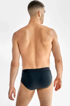 Bread & Boxers Pack de 3 slips s negro Sale