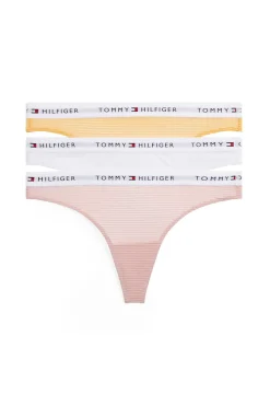 Tommy Jeans Pack de 3 tangas de tul estampado Online