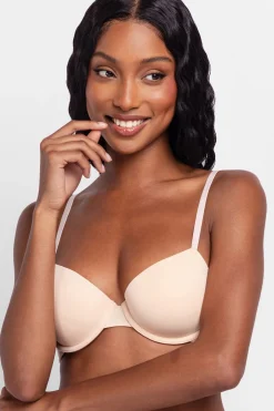 Dorina Pack de dos piezas Emersyn Sujetador demi acolchado rojo New