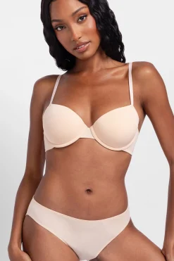 Dorina Pack de dos piezas Emersyn Sujetador demi acolchado rojo New