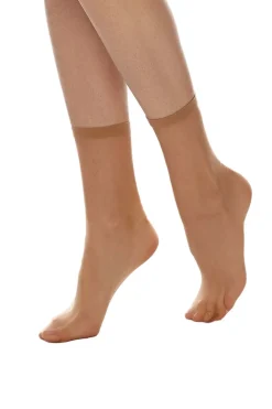 Ivette Bridal Pack2 Tobilleros 8DN nude New