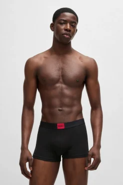 HUGO Pack tres boxers Negro Online