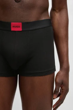 HUGO Pack tres boxers Negro Online