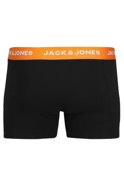 Jack & Jones Pack x5 bóxers lisos negro