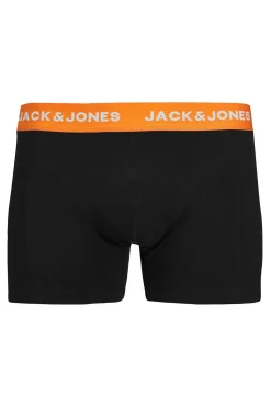 Jack & Jones Pack x5 bóxers lisos negro