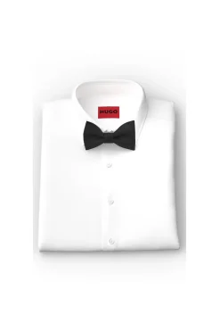 HUGO Pajarita seda Negro