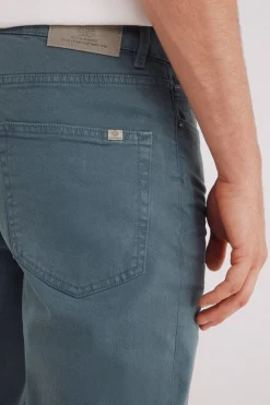 Springfield Pantalón 5 bolsillos color slim fit azul Hot