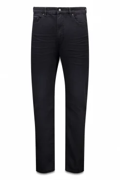 Springfield Pantalón 5 bolsillos color slim fit negro