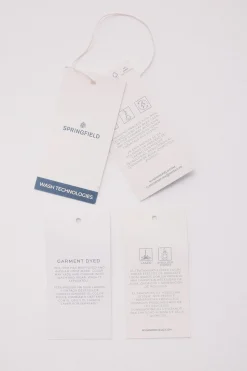 Springfield Pantalón 5 bolsillos color slim fit naranja Sale