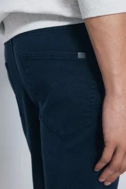 Springfield Pantalón 5 bolsillos color slim fit azul Hot