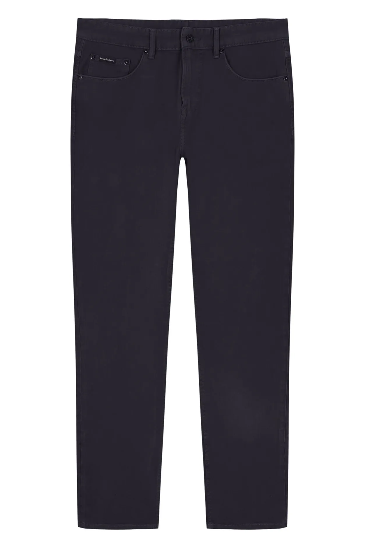 Pedro del Hierro Pantalón 5 bolsillos color slim fit Azul Online
