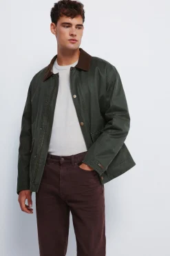 Springfield Pantalón 5 bolsillos color slim fit marr&oacute;n Discount