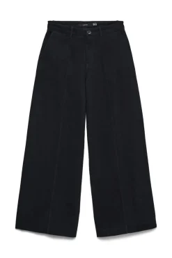 Vero Moda Curve Pantalón ancho talla grande Azul marino Online