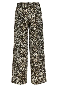 Object Pantalón animal print Beige New