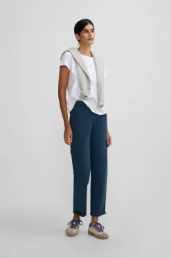 Silbon Pantalón cargo Azul Best