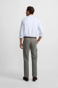 Silbon Pantalón cargo casual Verde Best