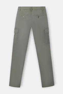 Silbon Pantalón cargo casual Verde Best