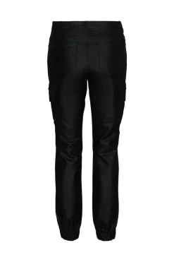 Vero Moda Pantalón cargo encerado Negro Hot