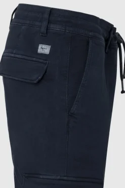 Pepe Jeans Pantalón Cargo Fit Slim azul New