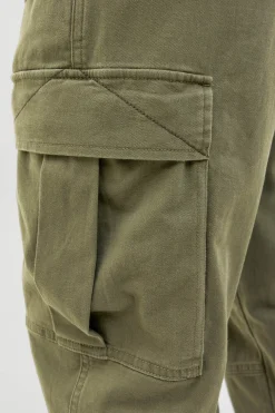 Jack & Jones Pantalón cargo relaxed fit verde Clearance