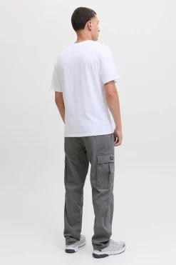 Jack & Jones Pantalón cargo relaxed fit gris