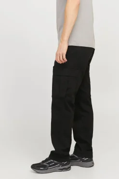 Jack & Jones Pantalón cargo relaxed fit negro New