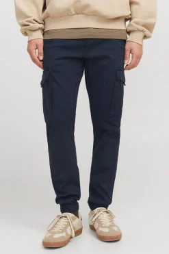 Jack & Jones Pantalón cargo slim fit azul Discount