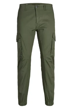Jack & Jones Pantalón cargo slim fit verde