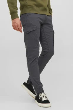 Jack & Jones Pantalón cargo slim fit negro Clearance