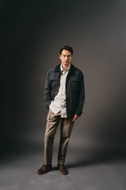 OOTO Pantalón cargo slim fit Kaki Clearance