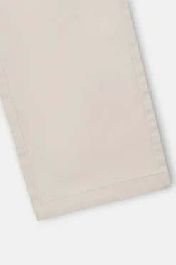 Silbon Pantalón chino casual pinzas Marfil Outlet