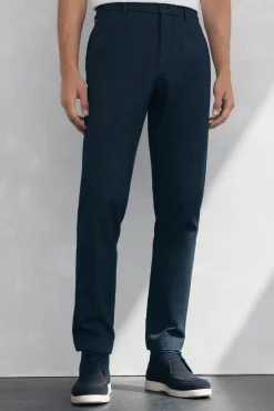 Pedro del Hierro Pantalón chino confort Azul New