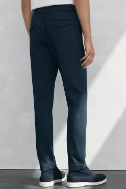 Pedro del Hierro Pantalón chino confort Azul New
