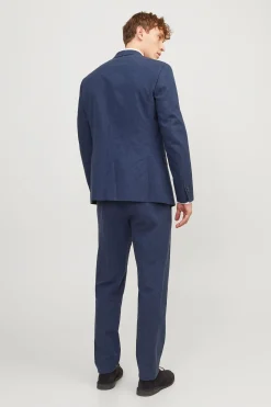 Jack & Jones Pantalón chino formal slim fit Azul marino New