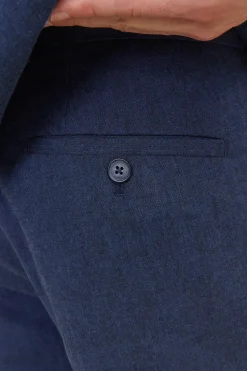 Jack & Jones Pantalón chino formal slim fit Azul marino New