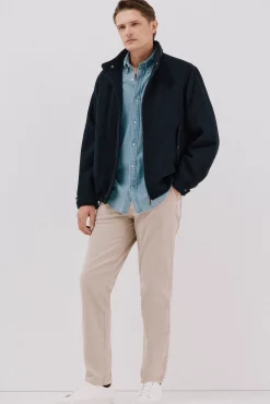 Cortefiel Pantalón chino lavado Beige Online