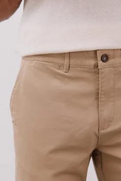 Cortefiel Pantalón chino ligero regular fit Beige Online