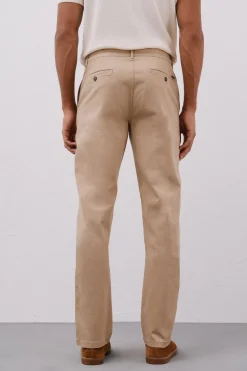 Cortefiel Pantalón chino ligero regular fit Beige Online