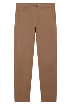 Cortefiel Pantalón chino ligero slim fit Beige Sale