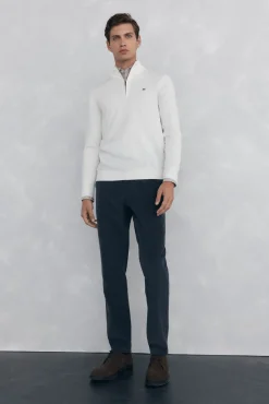 Pedro del Hierro Pantalón chino pana ligera slim fit Gris Online