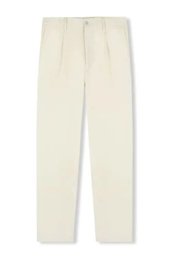 OOTO Pantalón chino pinzas Marfil Clearance