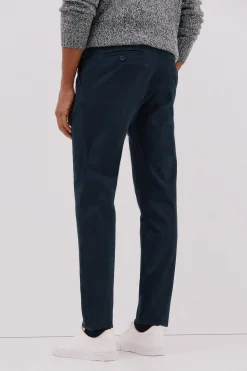 Cortefiel Pantalón chino print slim Azul oscuro Online