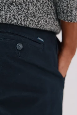 Cortefiel Pantalón chino print slim Azul oscuro Online