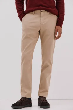 Cortefiel Pantalón chino print slim Beige New