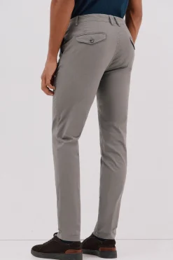 Cortefiel Pantalón chino print slim Gris Best