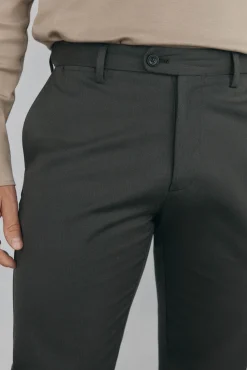 Pedro del Hierro Pantalón chino print slim Verde Hot