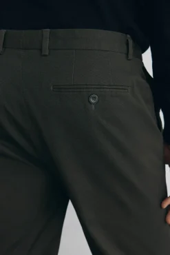 Pedro del Hierro Pantalón chino print slim fit Verde Hot