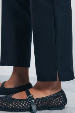 Springfield Pantalón chino recto negro Hot