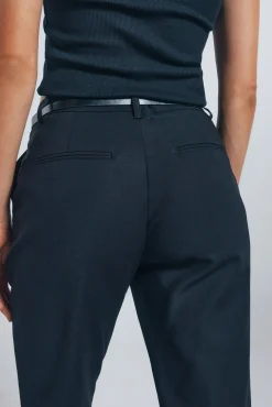 Springfield Pantalón chino recto negro Hot