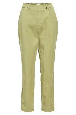 Object Pantalón chino sarga Verde Discount